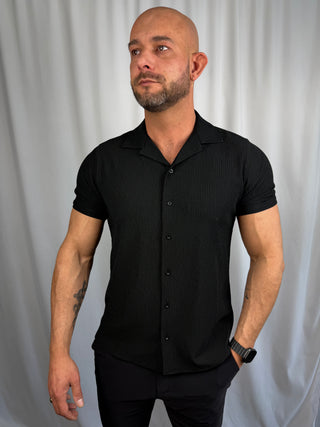 Modern Ribbed Resort Shirt