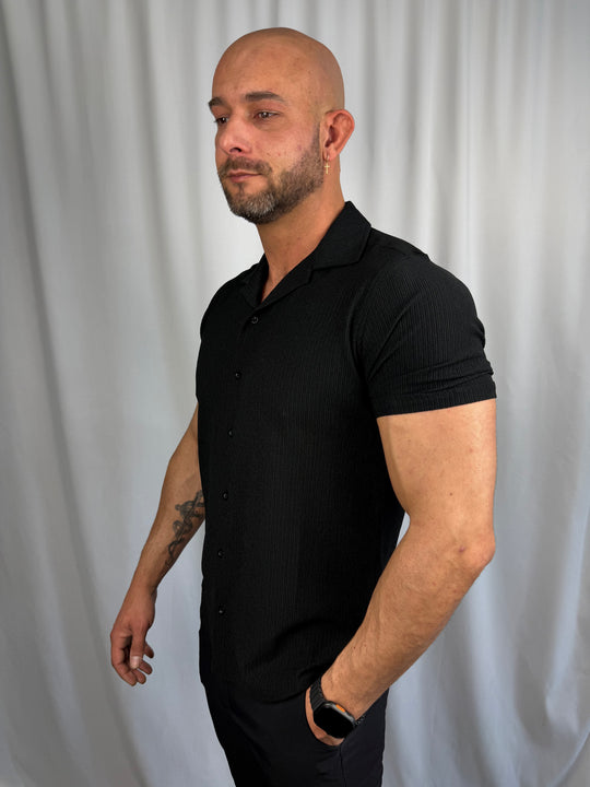 Modern Ribbed Resort Shirt