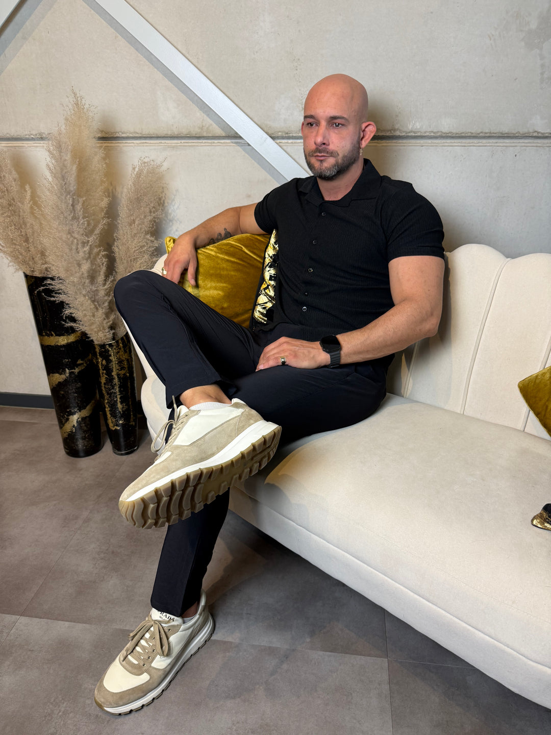 Modern Ribbed Resort Shirt