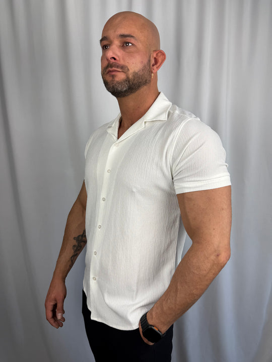 Modern Ribbed Resort Shirt