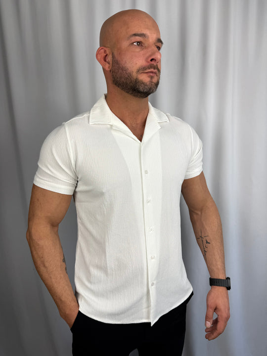 Modern Ribbed Resort Shirt