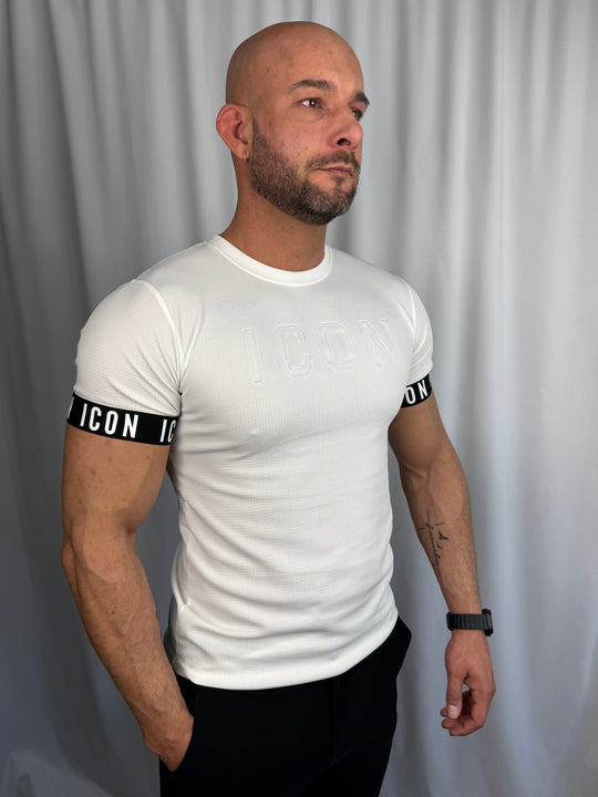 Icon Shadow Embossed T-Shirt