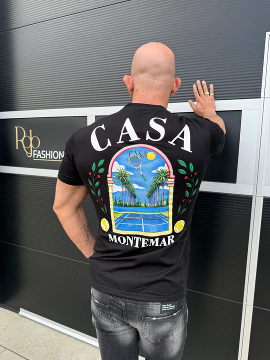 Casa Montemar Back Print Oversized T-Shirt