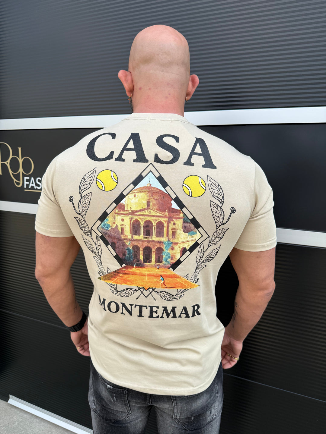 Casa Montemar Classic Back Print Oversized T-Shirt