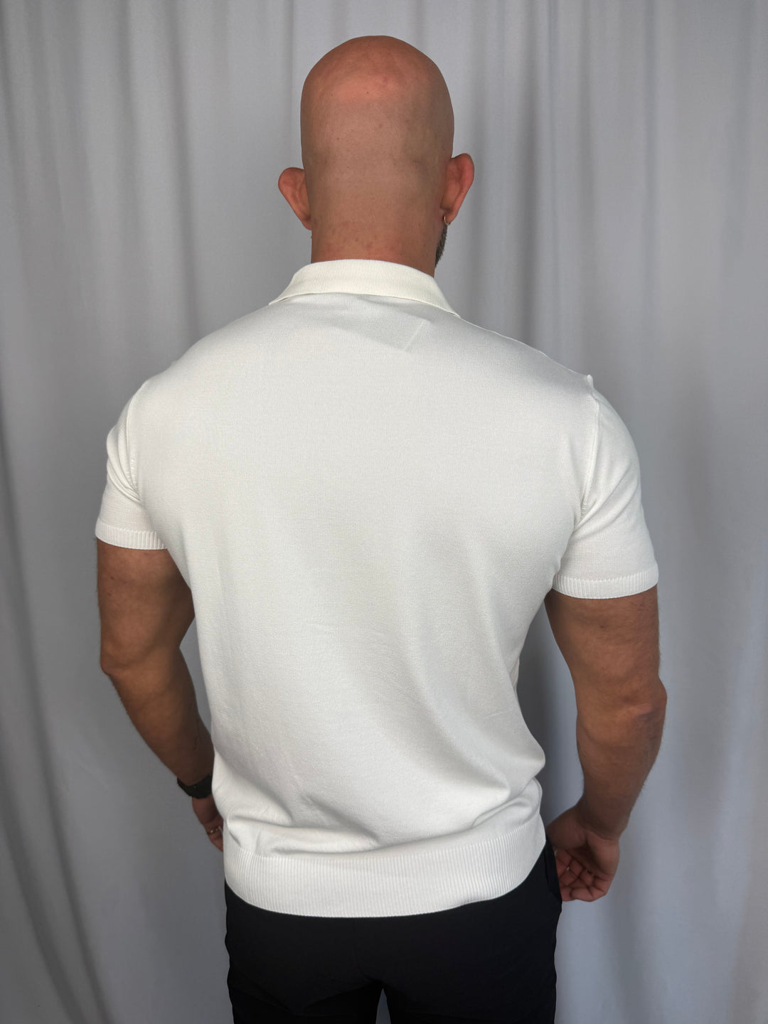 Monaco Knit Zip Polo