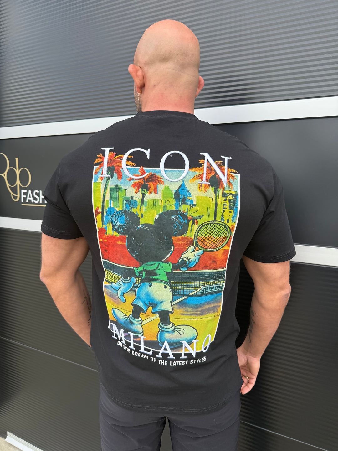 Icon Palm Club Oversized T-Shirt