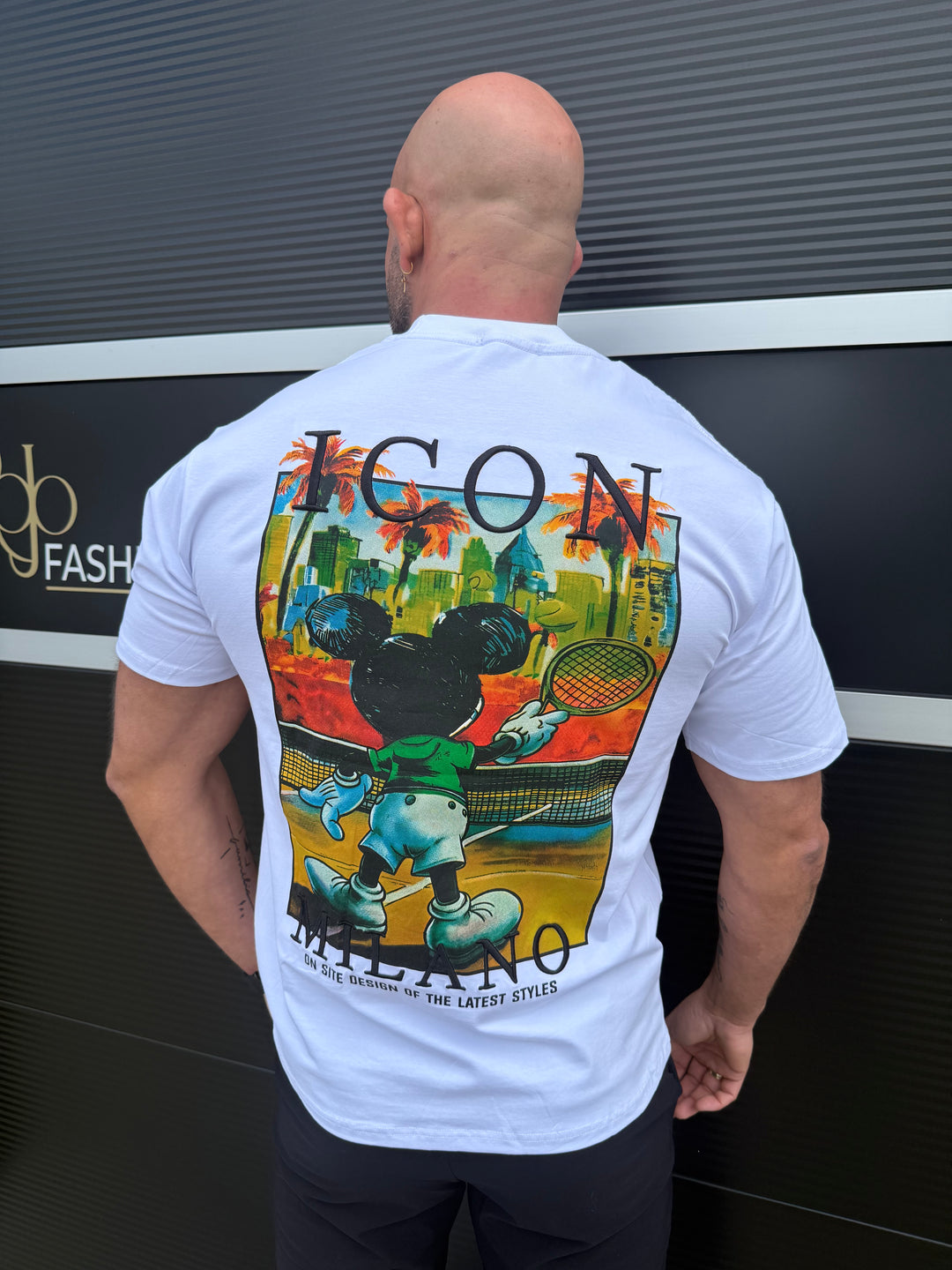 Icon Palm Club Oversized T-Shirt