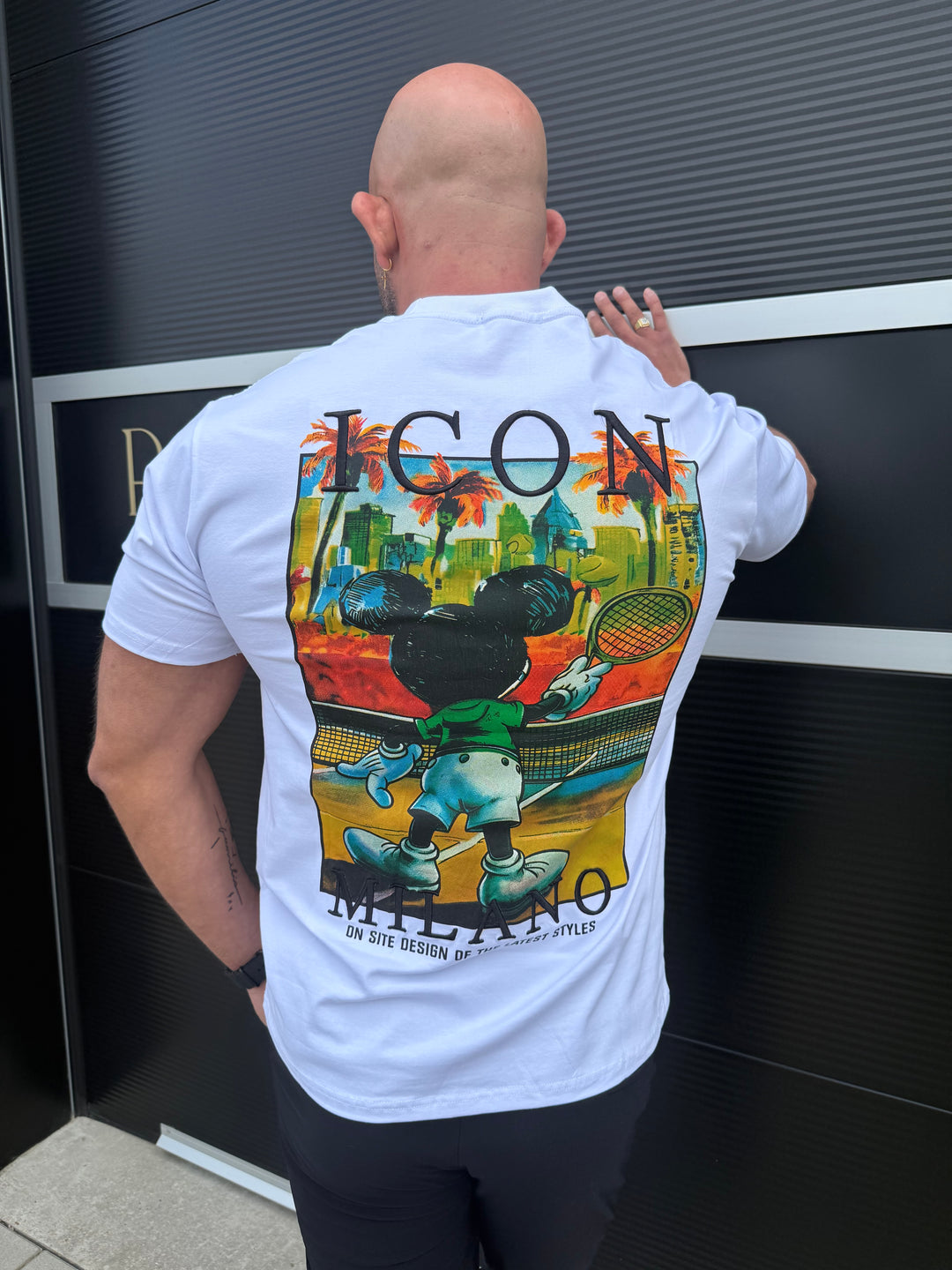 Icon Palm Club Oversized T-Shirt