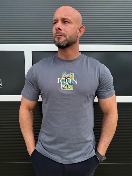 Icon Skyline Tennis Tee Oversized T-Shirt