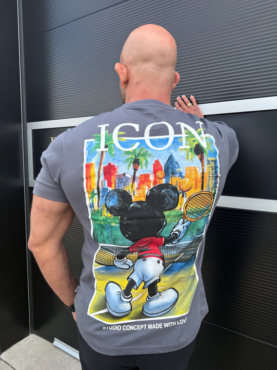 Icon Skyline Tennis Tee Oversized T-Shirt