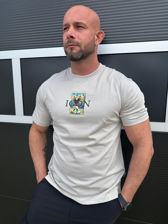 Icon Skyline Tennis Tee Oversized T-Shirt
