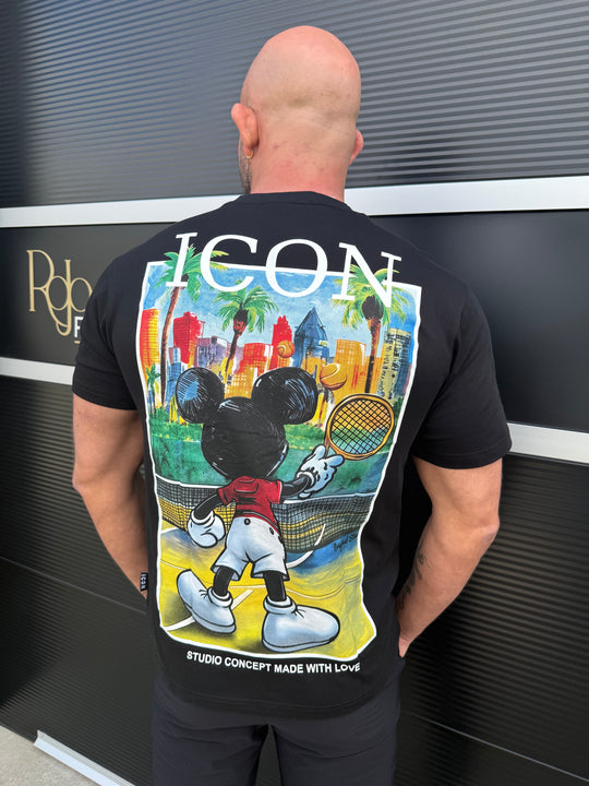 Icon Skyline Tennis Tee Oversized T-Shirt