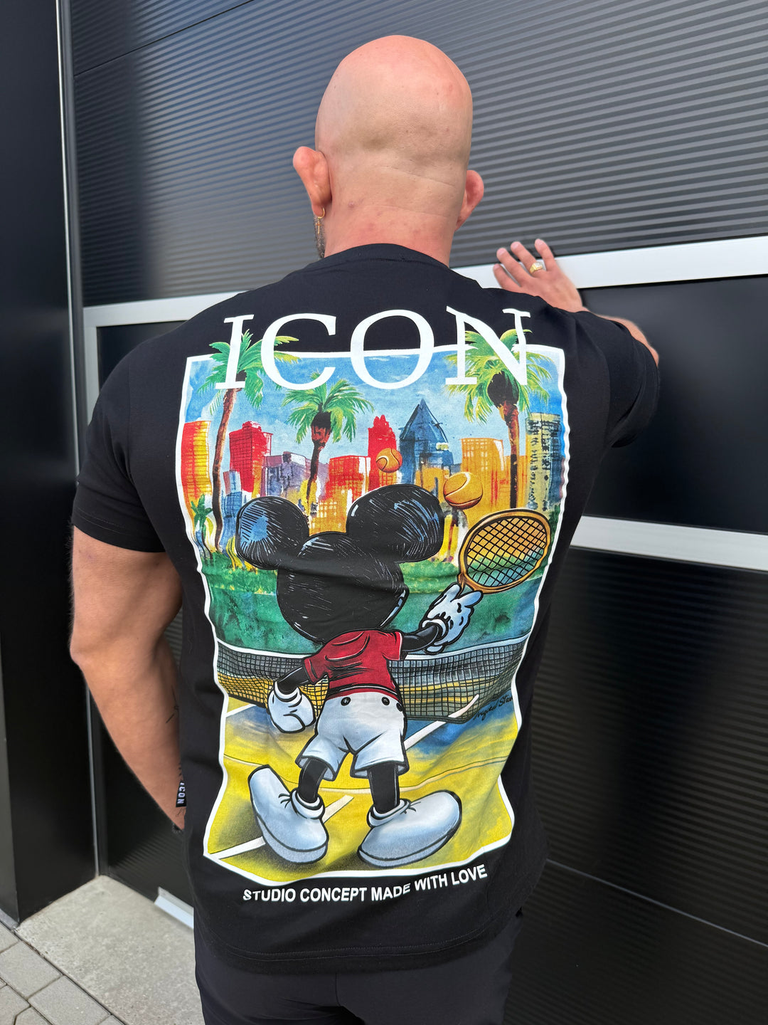 Icon Skyline Tennis Tee Oversized T-Shirt