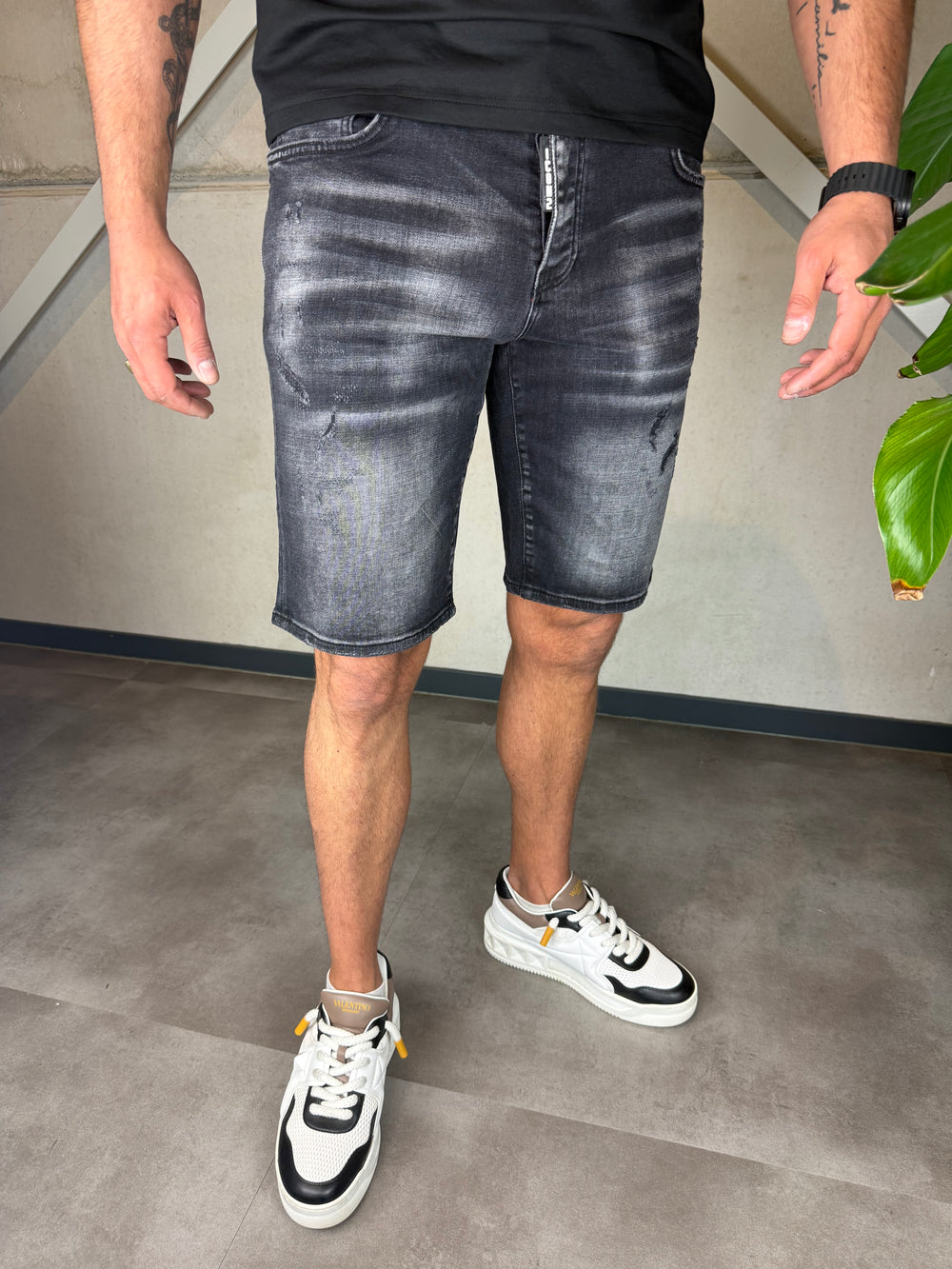 Icon2 Jeans Short Met Stretch 2687