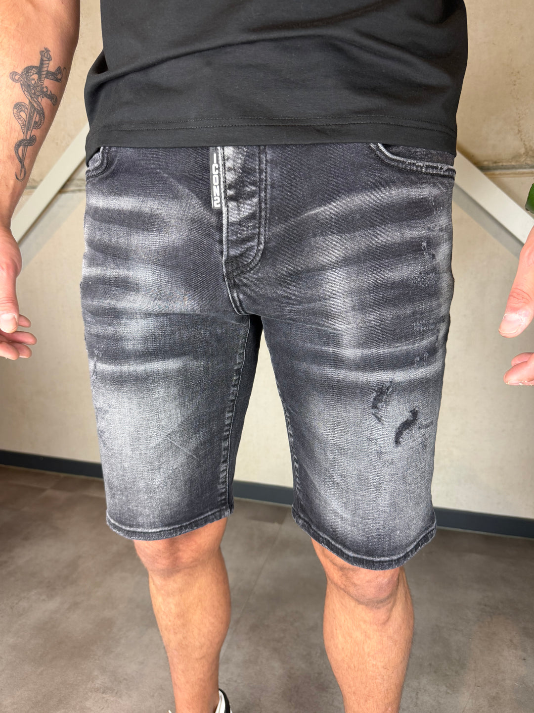 Icon2 Jeans Short Met Stretch 2687