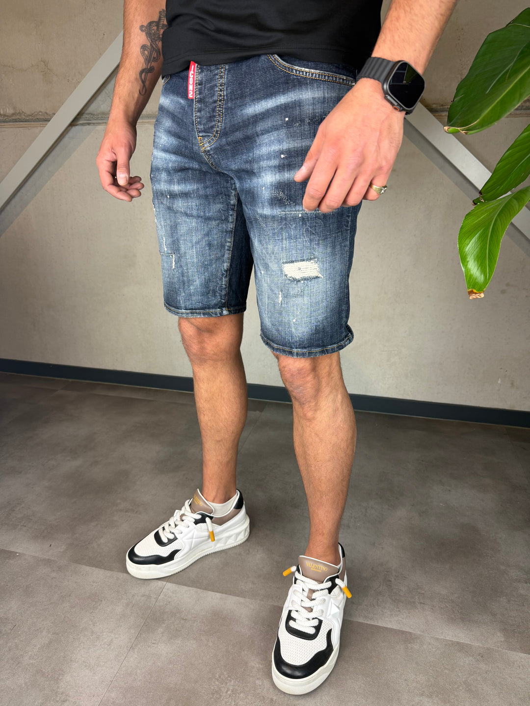 Icon2 Jeans Short Met Stretch 2682