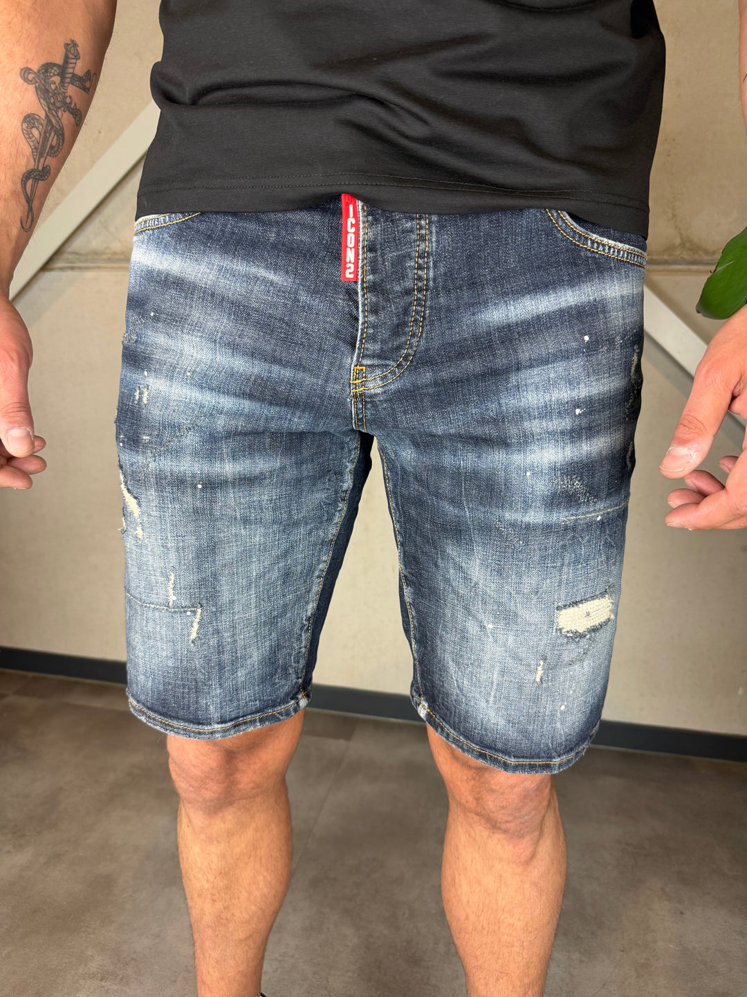 Icon2 Jeans Short Met Stretch 2682