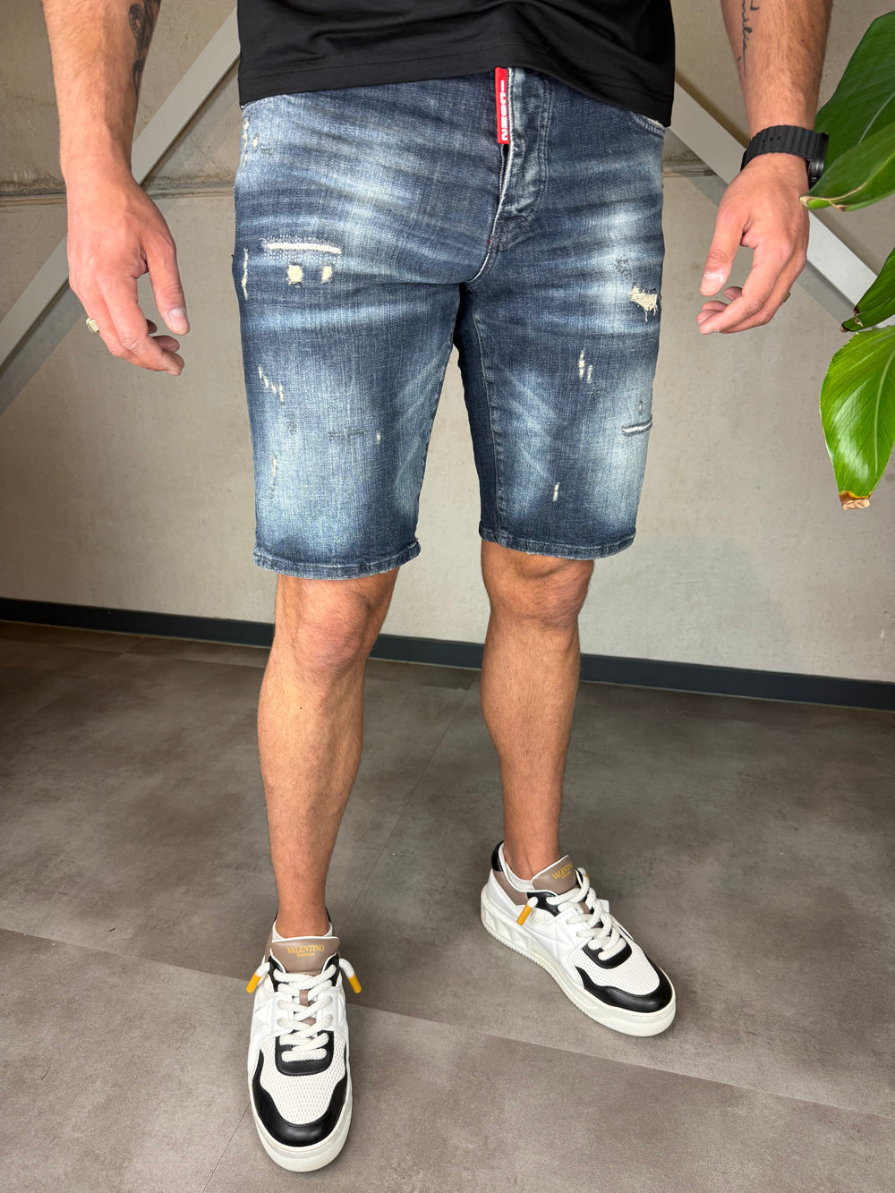 Icon2 Jeans Short Met Stretch 2680
