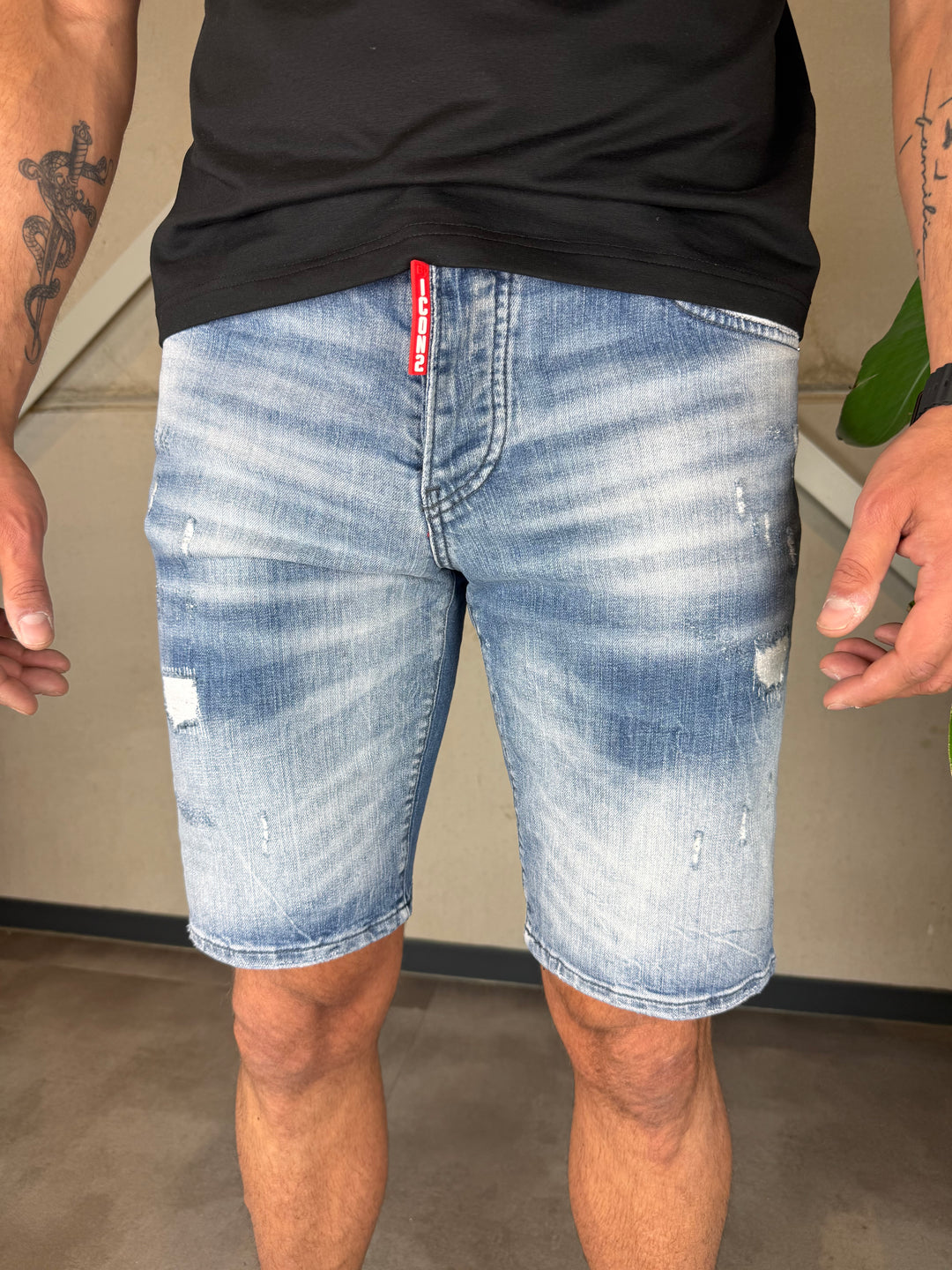 Icon2 Jeans Short Met Stretch 2677