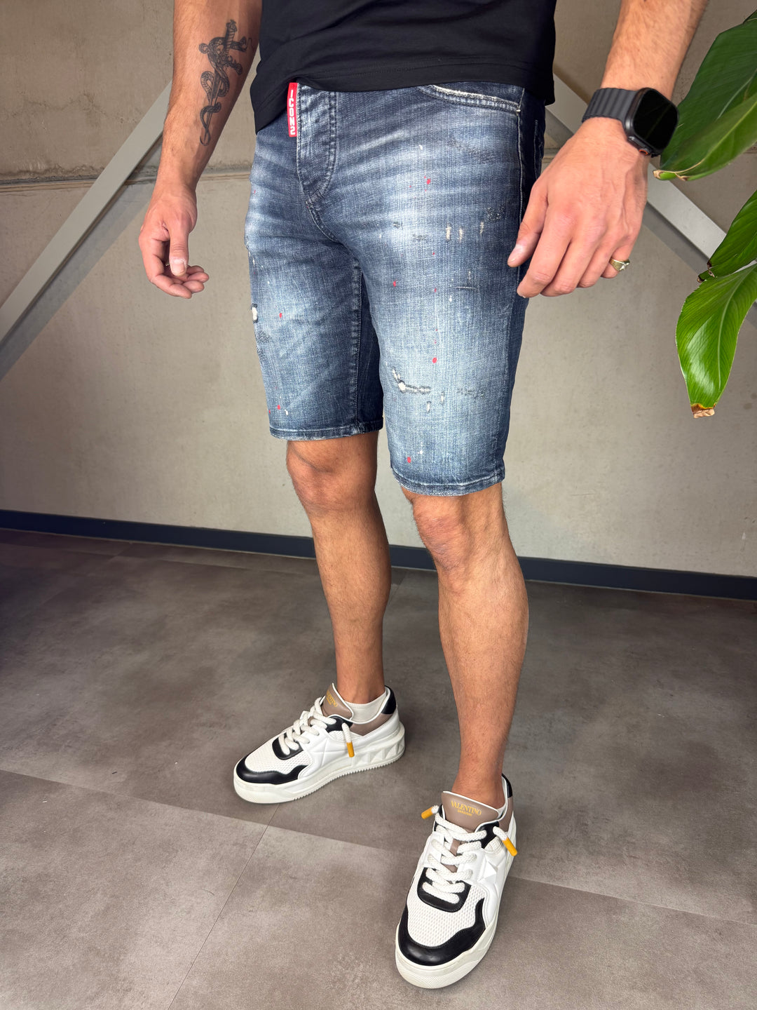 Icon2 Jeans Short Met Stretch 2678