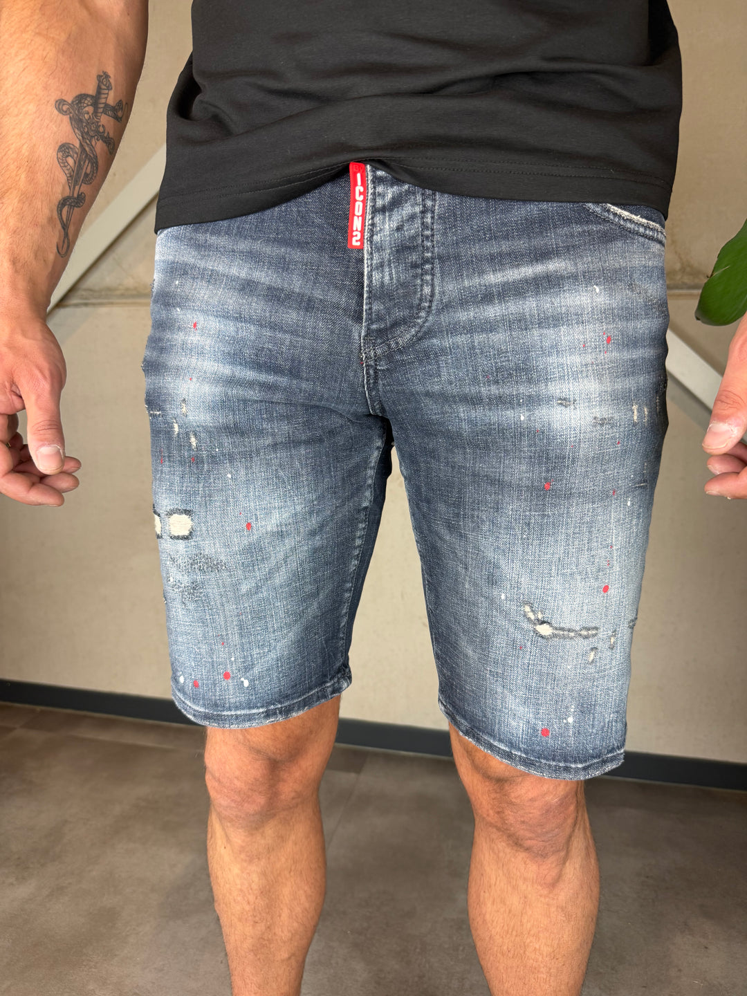 Icon2 Jeans Short Met Stretch 2678