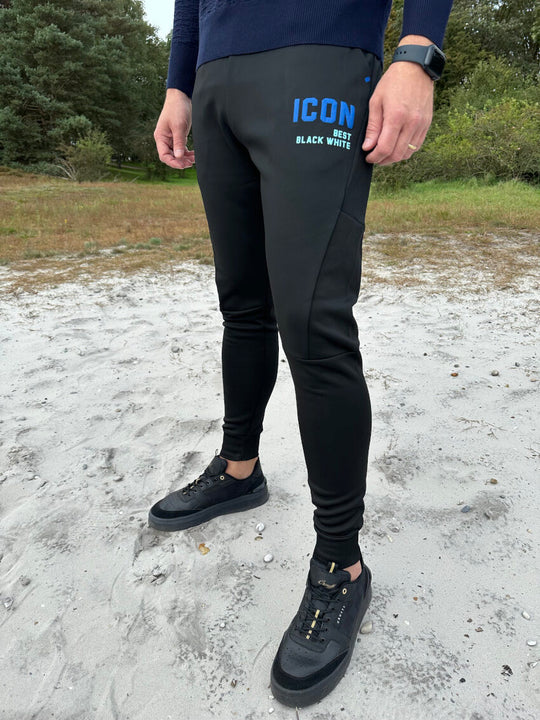 Icon Joggingbroek Best White Blauw