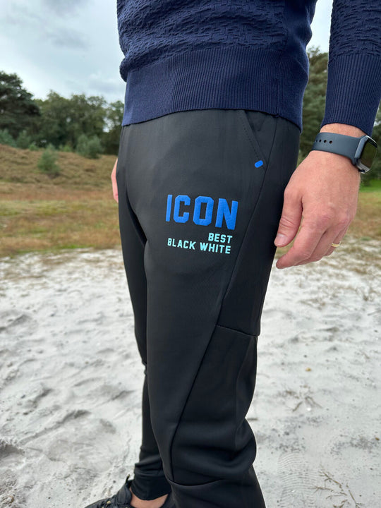 Icon Joggingbroek Best White Blauw