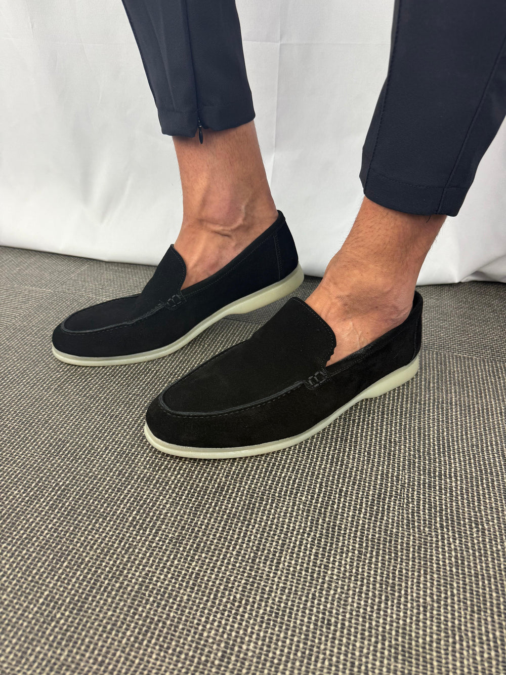 The Classic Suede Loafers