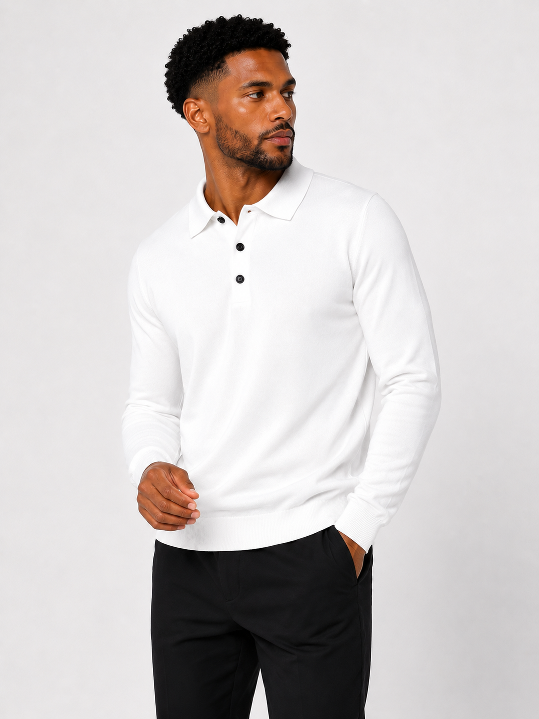 The Bellini Knit Polo Sweater