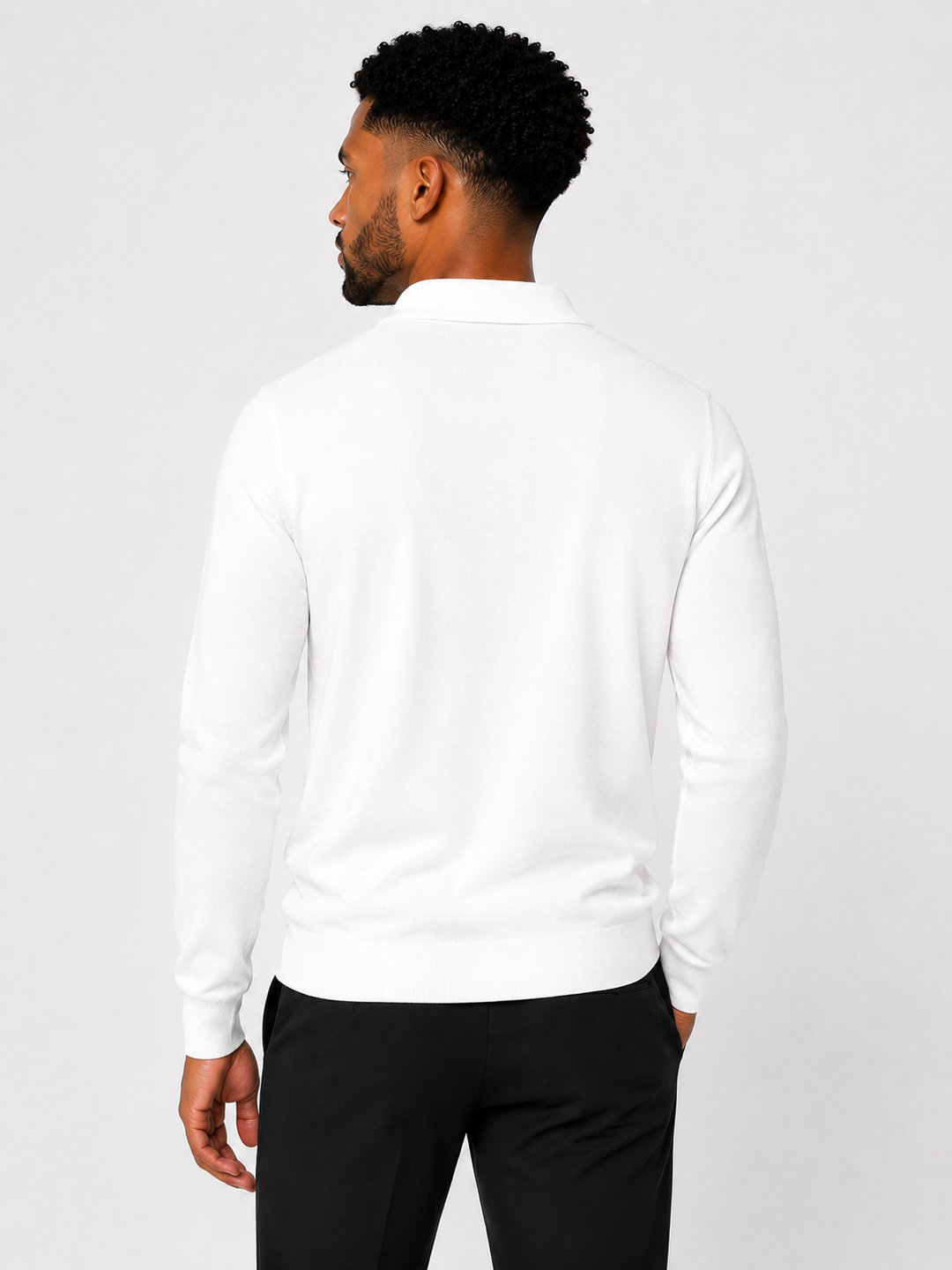 The Bellini Knit Polo Sweater