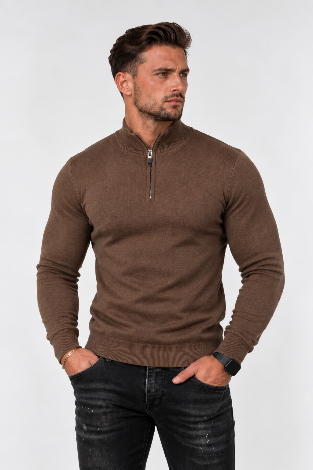 The Classic Zip Sweater