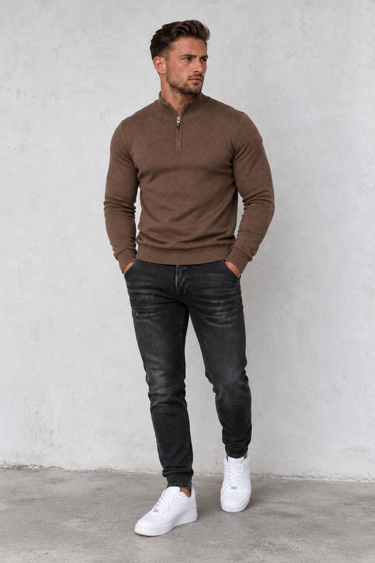 The Classic Zip Sweater