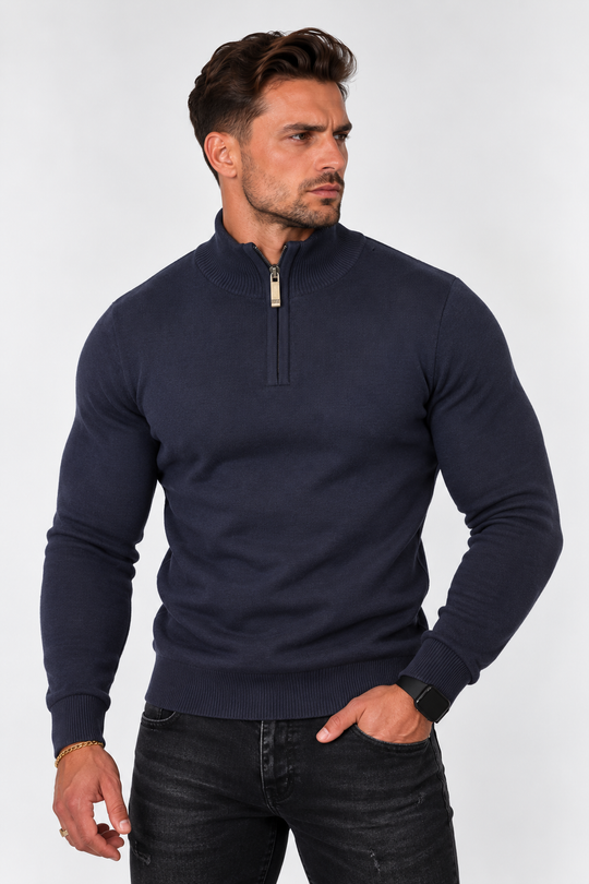 The Classic Zip Sweater