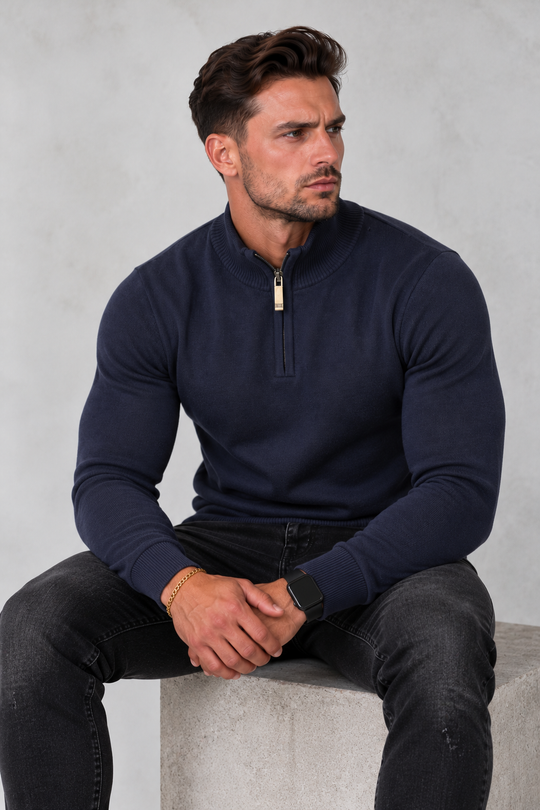 The Classic Zip Sweater