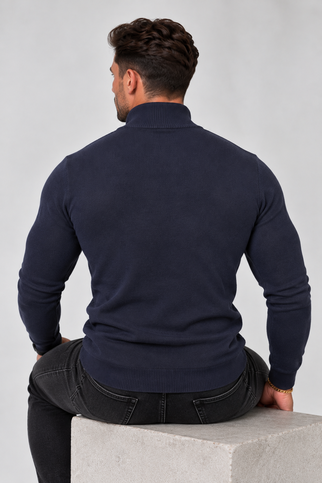 The Classic Zip Sweater