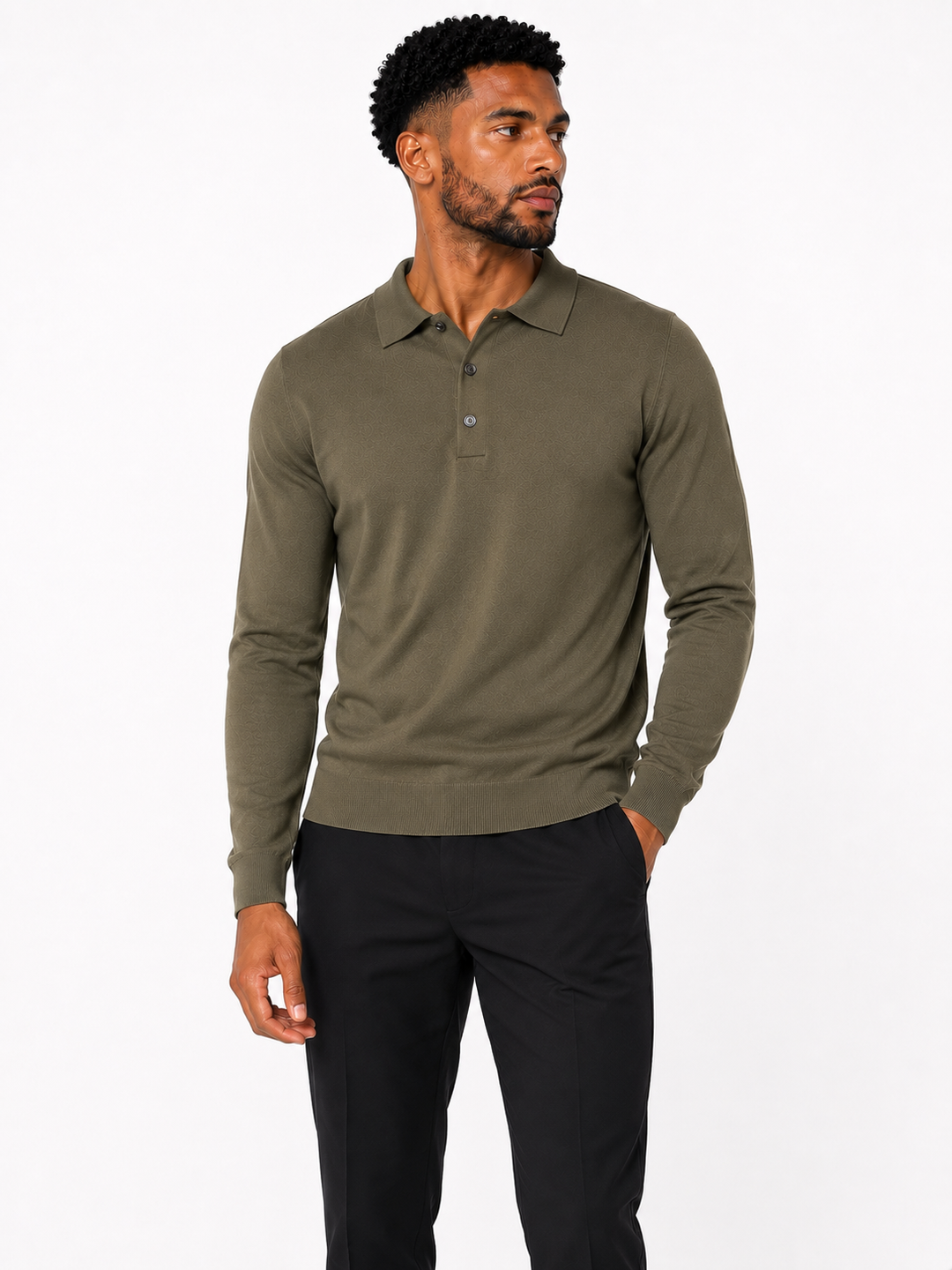 The Bellini Knit Polo Sweater