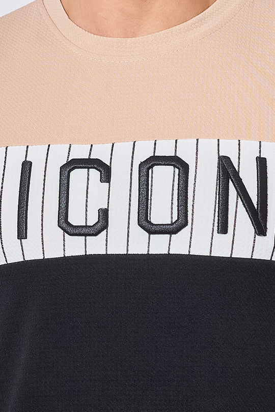 Icon T Shirt Drie Kleurig