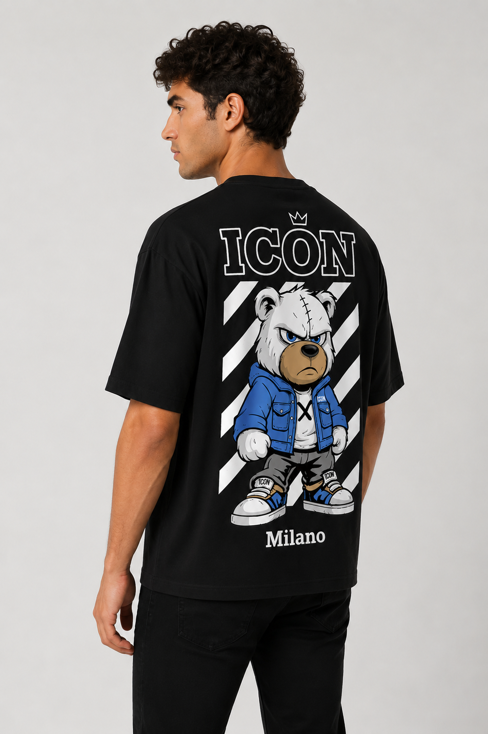 ICON Kings Bear Tee Oversized T-Shirt