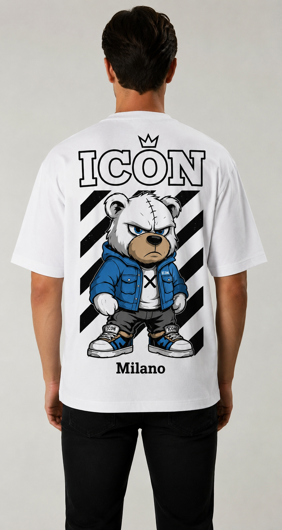 ICON Kings Bear Tee Oversized T-Shirt