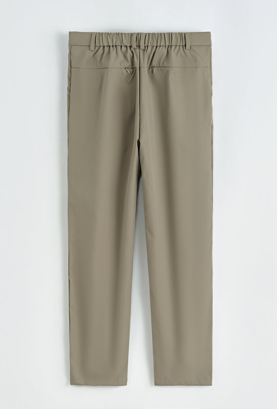 The Premium Lorenzo Shine Trouser Beige