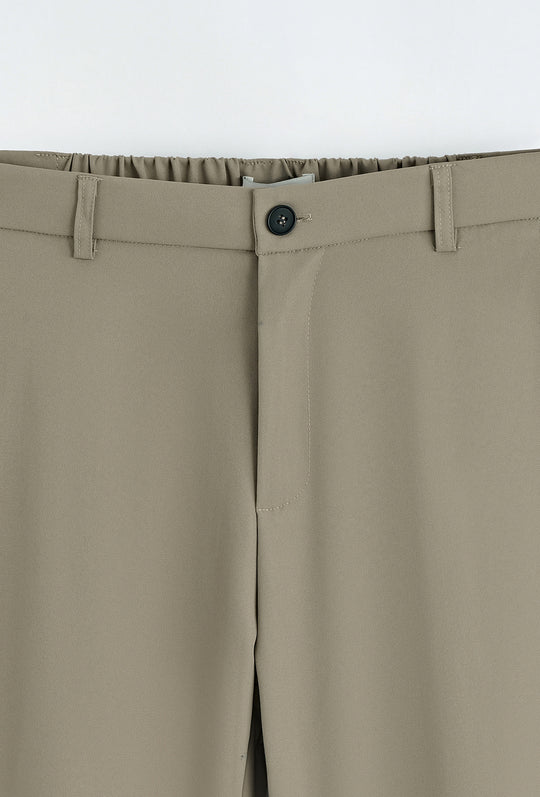 The Premium Lorenzo Shine Trouser Beige