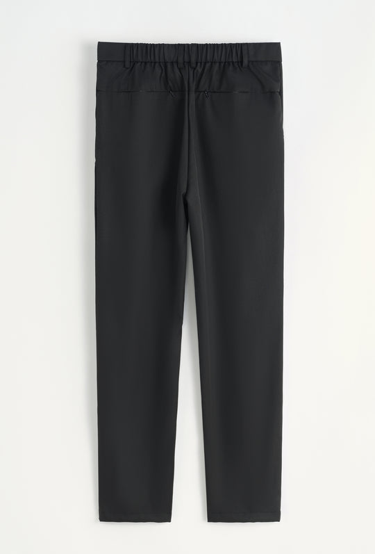 The Premium Lorenzo Shine Trouser Black
