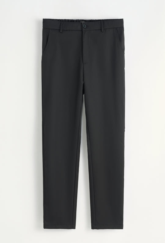 The Premium Lorenzo Shine Trouser Black