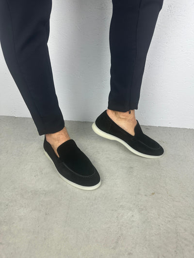 Urban Suede Loafers Black