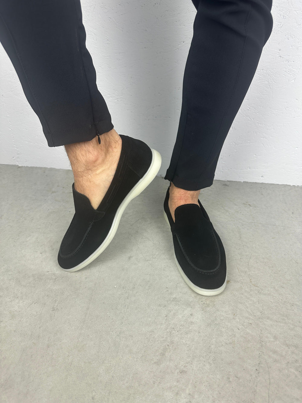 Urban Suede Loafers Black