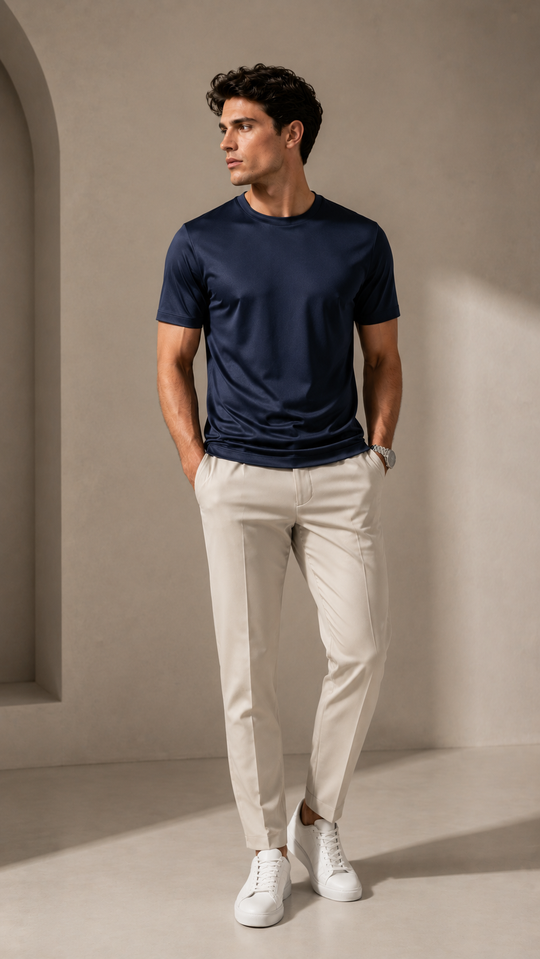 Premium Mercerized T-Shirt