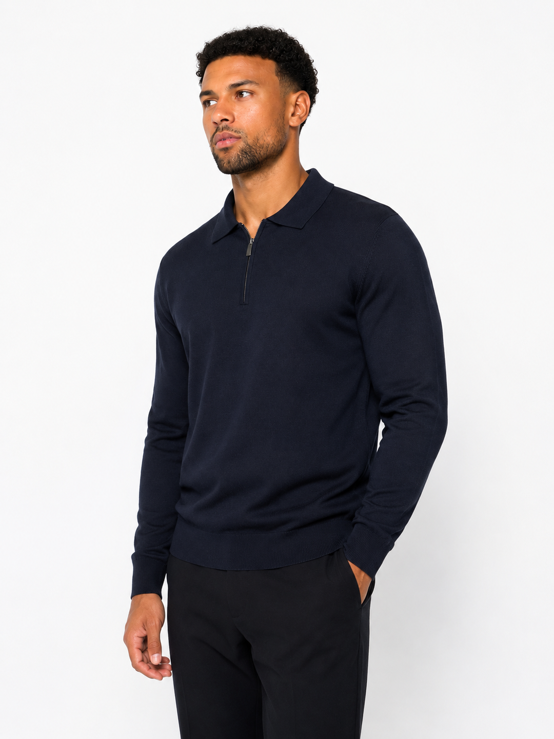 The Firenze Knit Zip Sweater