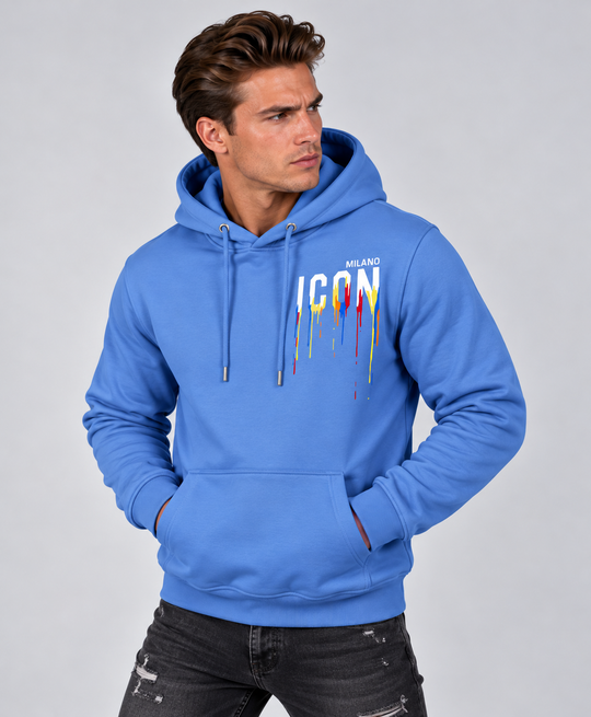 ICON Color Splash Fox Tee Hoodie